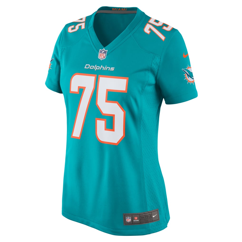 Women's Miami Dolphins Jack Driscoll Aqua Team Game Jersey