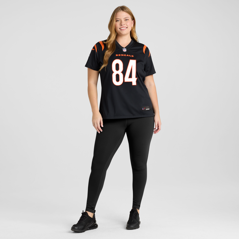 Women's Cincinnati Bengals Jack Endries Black Team Game Jersey