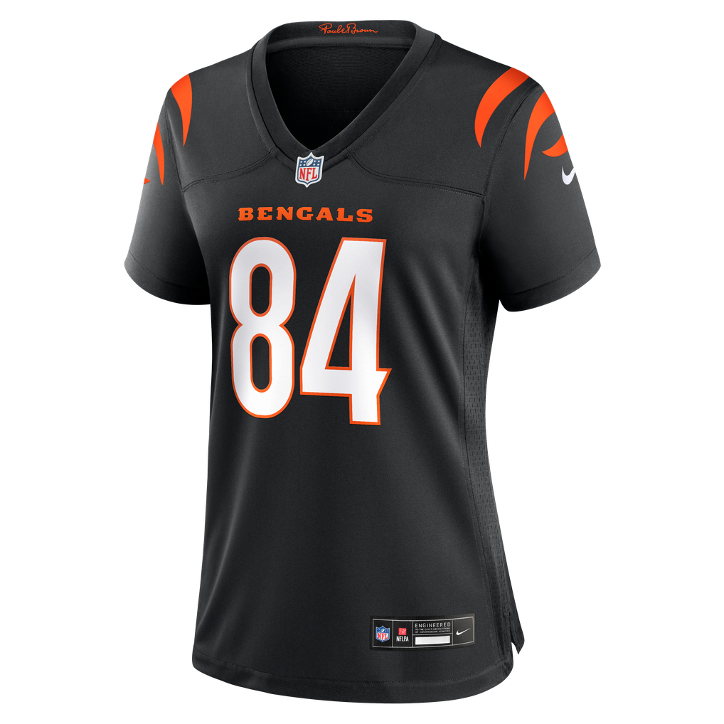 Women's Cincinnati Bengals Jack Endries Black Team Game Jersey