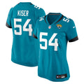 Women's Jacksonville Jaguars Jack Kiser Teal Team Game Jersey
