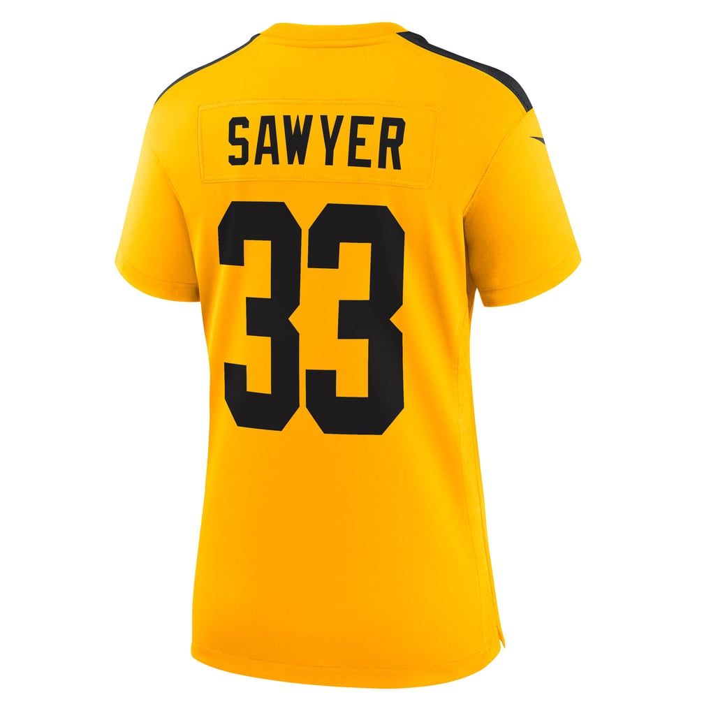 Women's Pittsburgh Steelers Jack Sawyer Gold Alternate Game Jersey