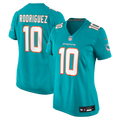 Women's Miami Dolphins Jacob Rodriguez Aqua Team Game Jersey