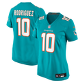 Women's Miami Dolphins Jacob Rodriguez Aqua Team Game Jersey