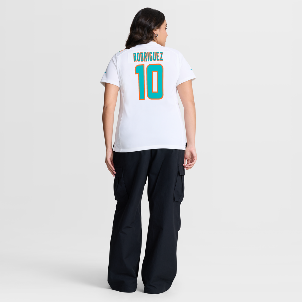 Women's Miami Dolphins Jacob Rodriguez White Game Jersey