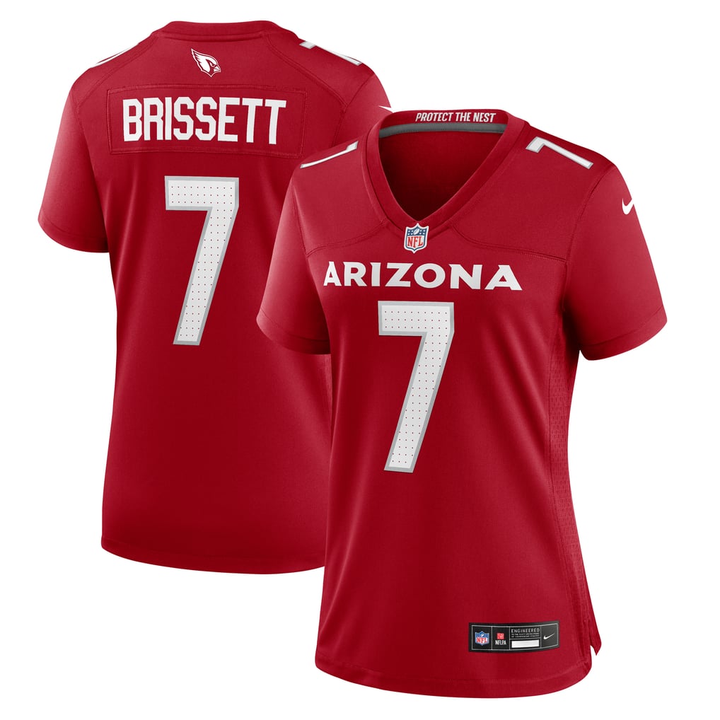 Women's Arizona Cardinals Jacoby Brissett Cardinal Team Game Jersey