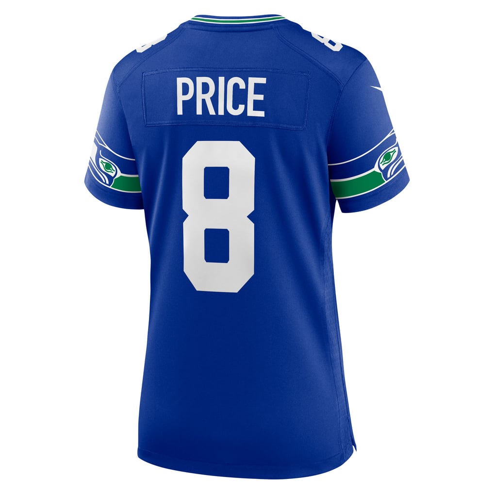 Women's Seattle Seahawks Jadarian Price Royal Alternate Game Jersey