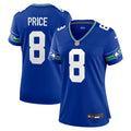 Women's Seattle Seahawks Jadarian Price Royal Alternate Game Jersey