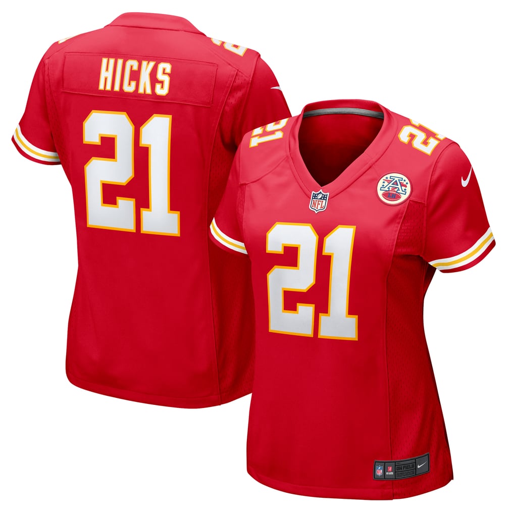 Women's Kansas City Chiefs Jaden Hicks Red Game Jersey