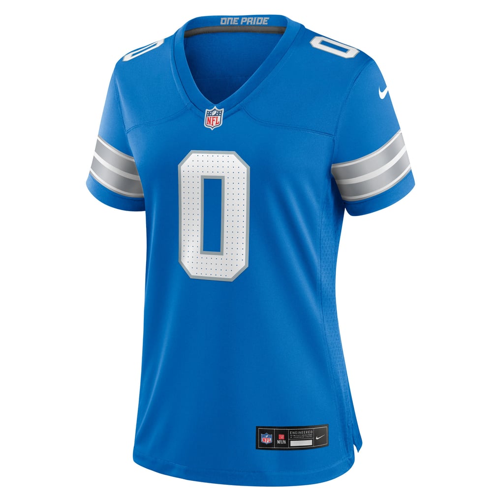 Women's Detroit Lions Jahmyr Gibbs Blue Game Player Jersey