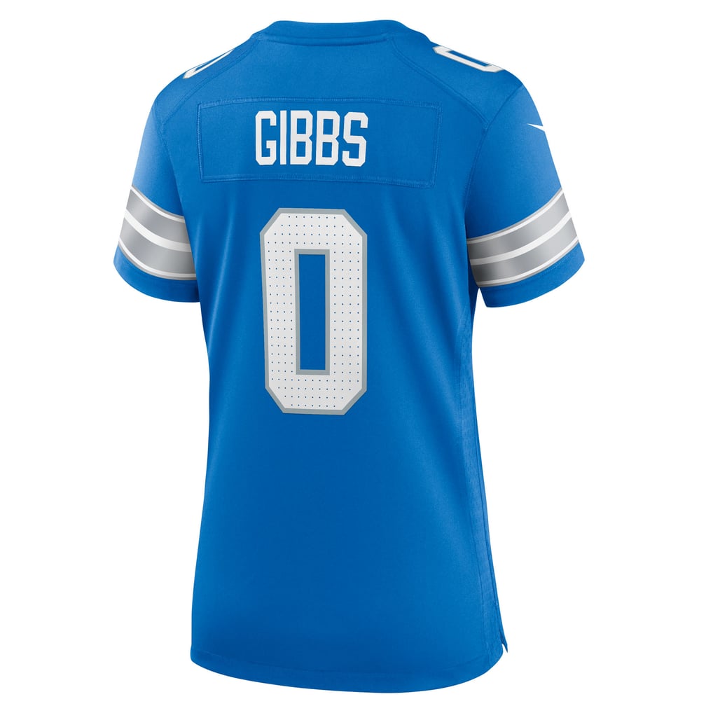 Women's Detroit Lions Jahmyr Gibbs Blue Game Player Jersey