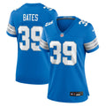 Women's Detroit Lions Jake Bates Blue Team Game Jersey