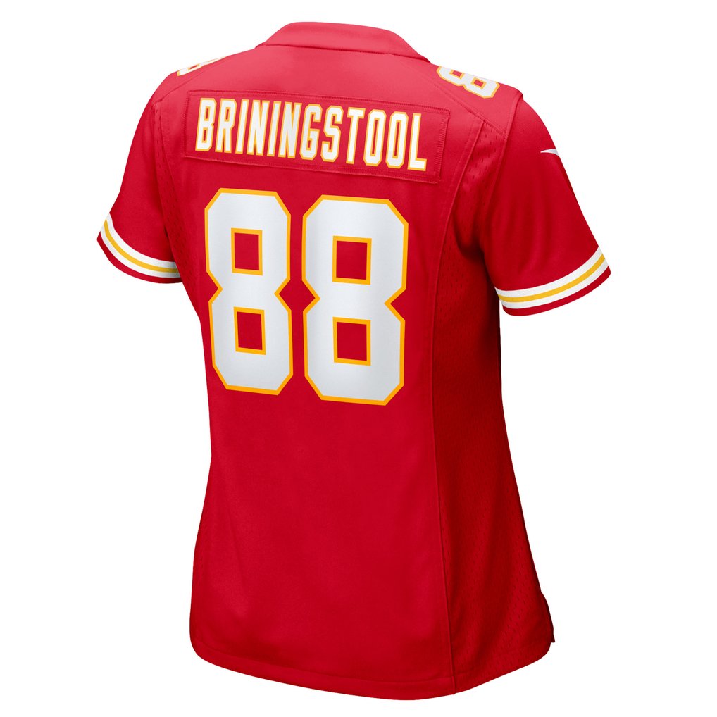 Women's Kansas City Chiefs Jake Briningstool Red Team Game Jersey