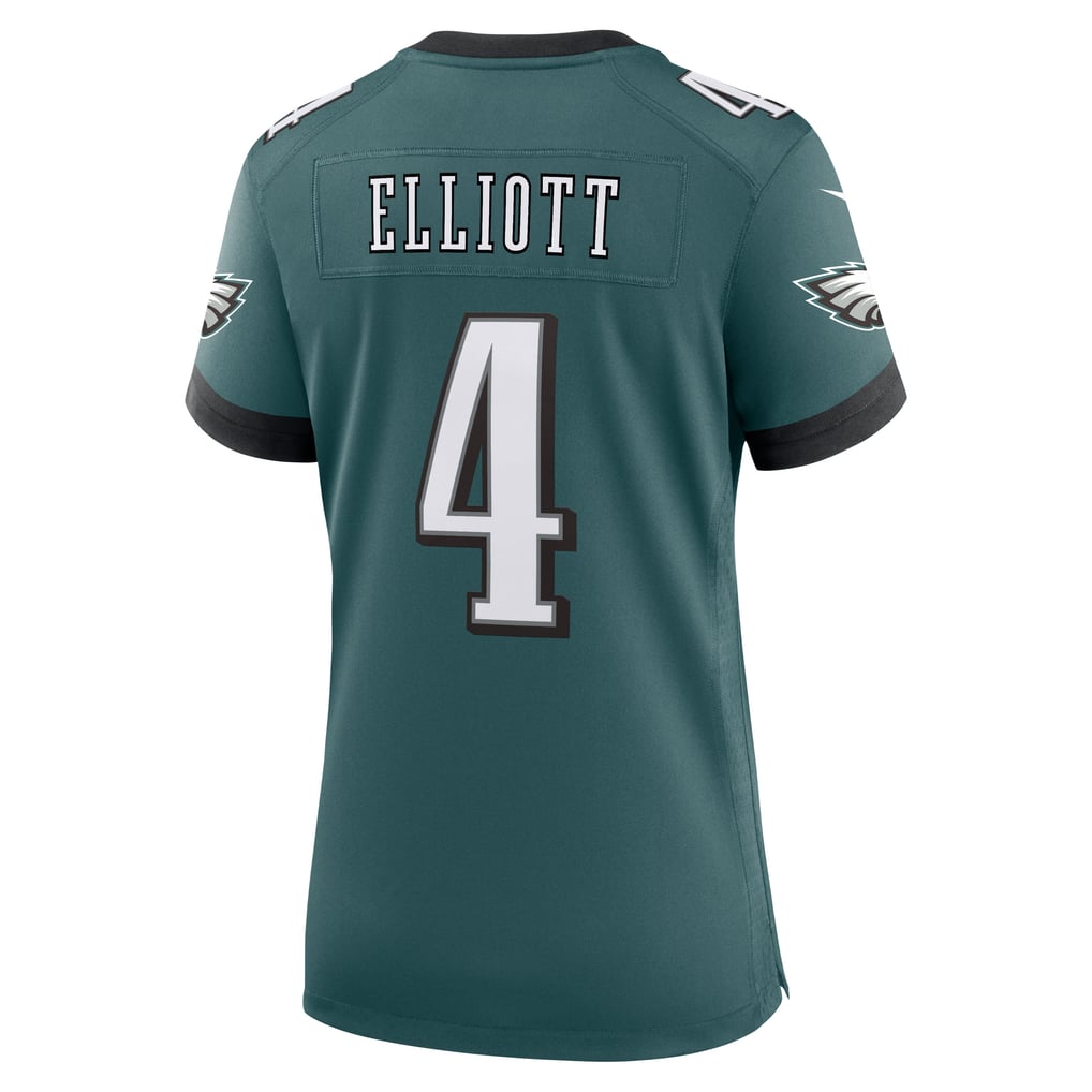 Women's Philadelphia Eagles Jake Elliott Midnight Green Team Game Jersey