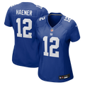 Women's New York Giants Jake Haener Royal Team Game Jersey