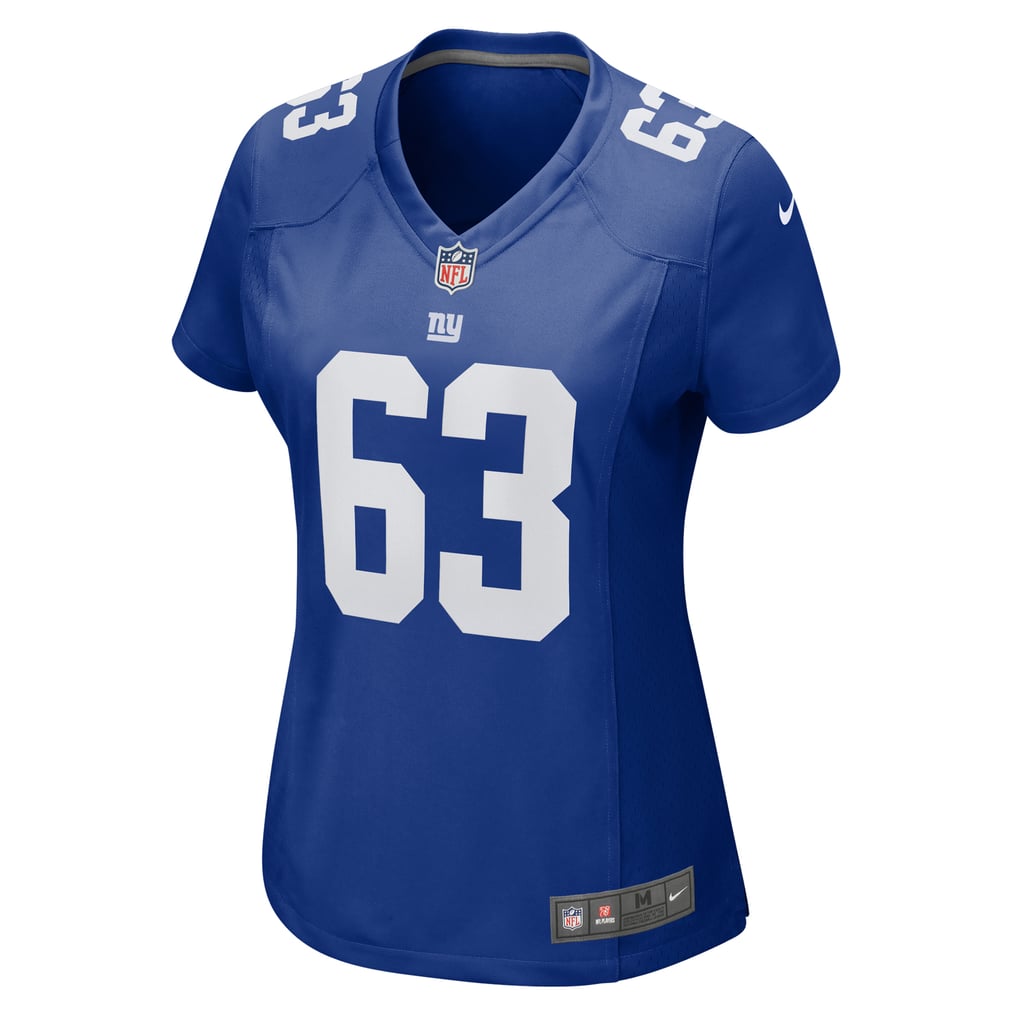 Women's New York Giants Jake Kubas Royal Game Jersey