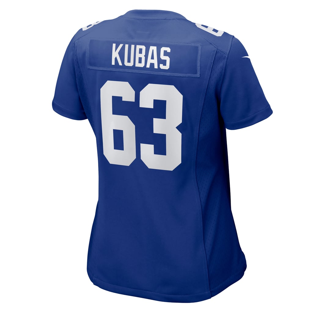 Women's New York Giants Jake Kubas Royal Game Jersey