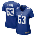 Women's New York Giants Jake Kubas Royal Game Jersey