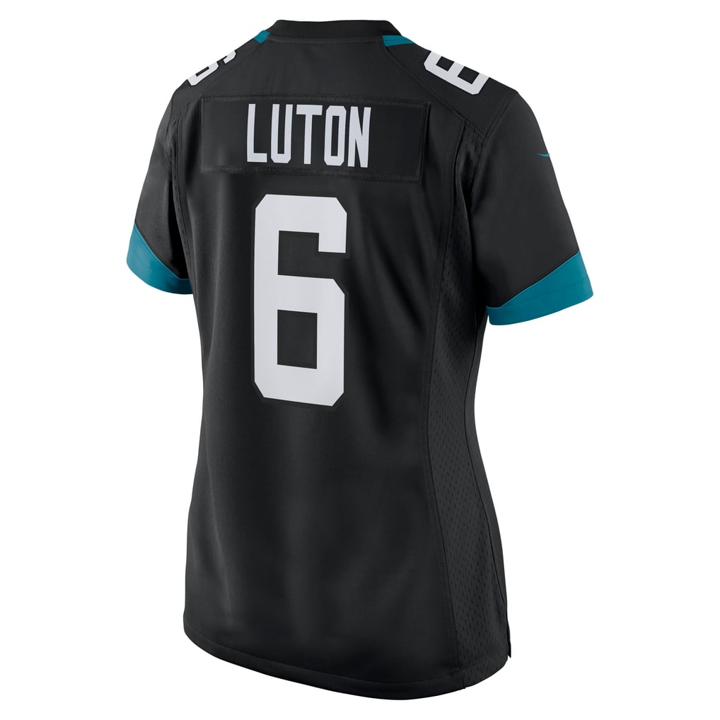 Women's Jacksonville Jaguars Jake Luton Black Game Jersey