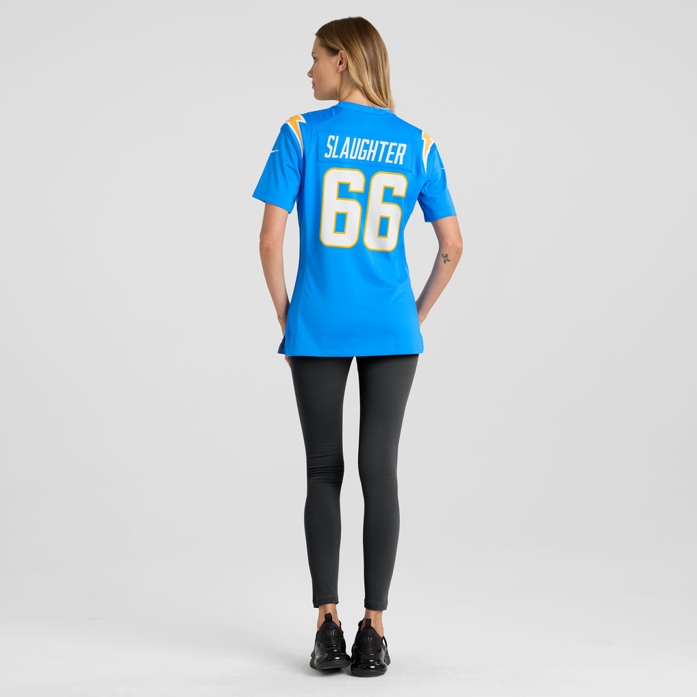 Women's Los Angeles Chargers Jake Slaughter Powder Blue Team Game Jersey