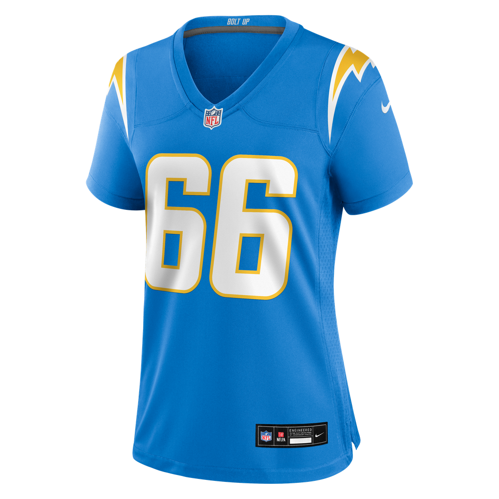 Women's Los Angeles Chargers Jake Slaughter Powder Blue Team Game Jersey