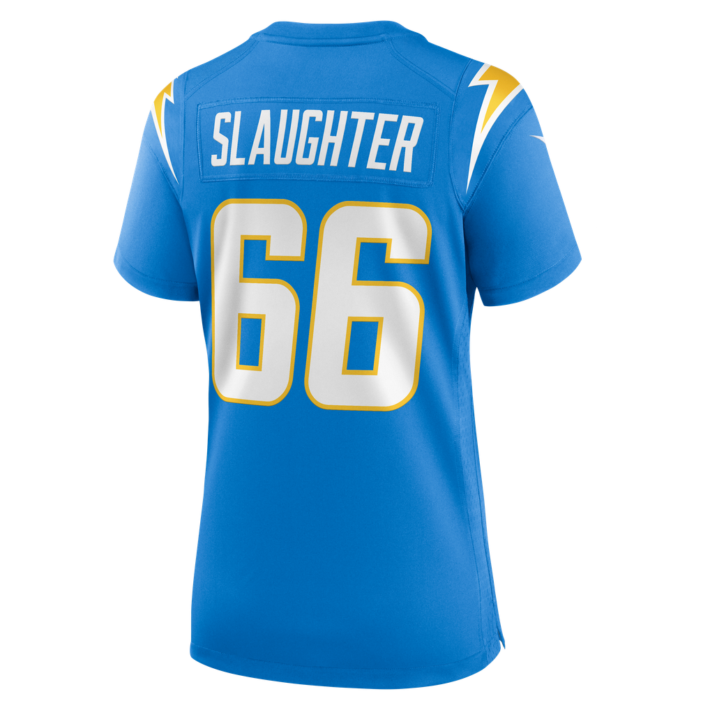 Women's Los Angeles Chargers Jake Slaughter Powder Blue Team Game Jersey