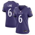 Women's Baltimore Ravens Ja'Kobi Lane Purple Team Game Jersey