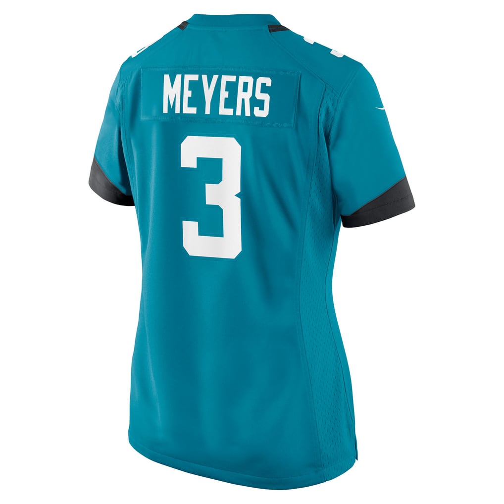 Women's Jacksonville Jaguars Jakobi Meyers Teal Team Game Jersey