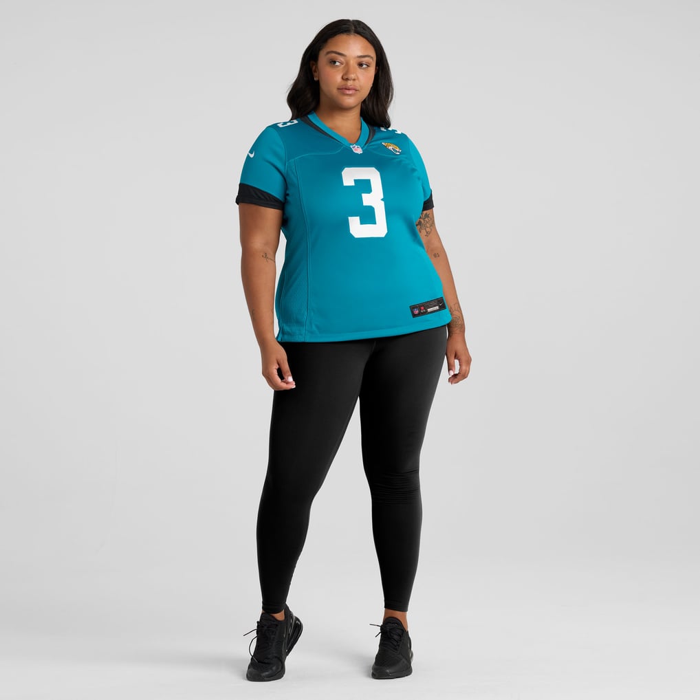 Women's Jacksonville Jaguars Jakobi Meyers Teal Team Game Jersey