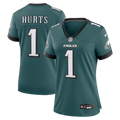 Women's Philadelphia Eagles Jalen Hurts Midnight Green Team Game Jersey