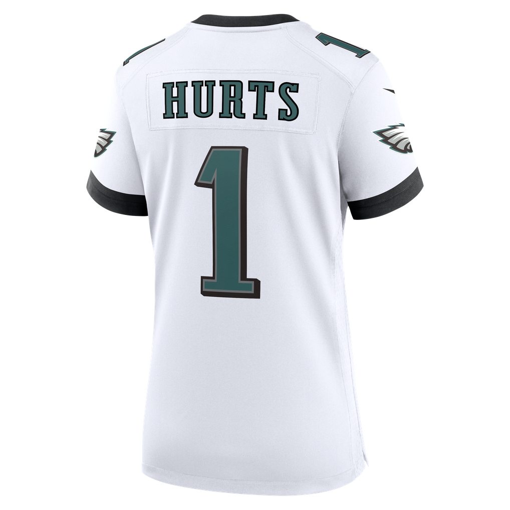 Women's Philadelphia Eagles Jalen Hurts White Game Jersey