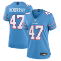Women's Tennessee Titans Jalen McMurray Light Blue Team Game Jersey