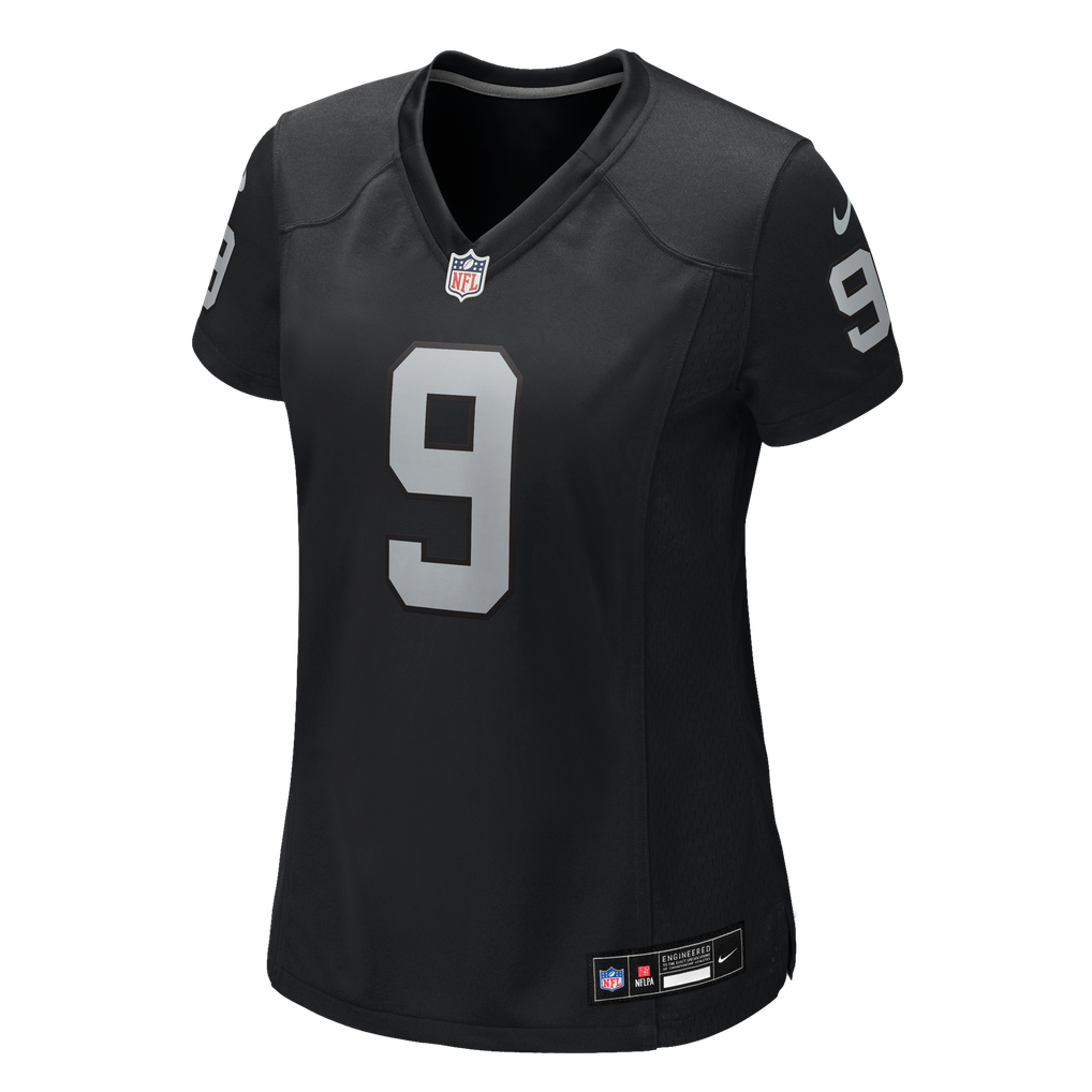 Women's Las Vegas Raiders Jalen Nailor Black Team Game Jersey