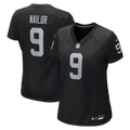Women's Las Vegas Raiders Jalen Nailor Black Team Game Jersey