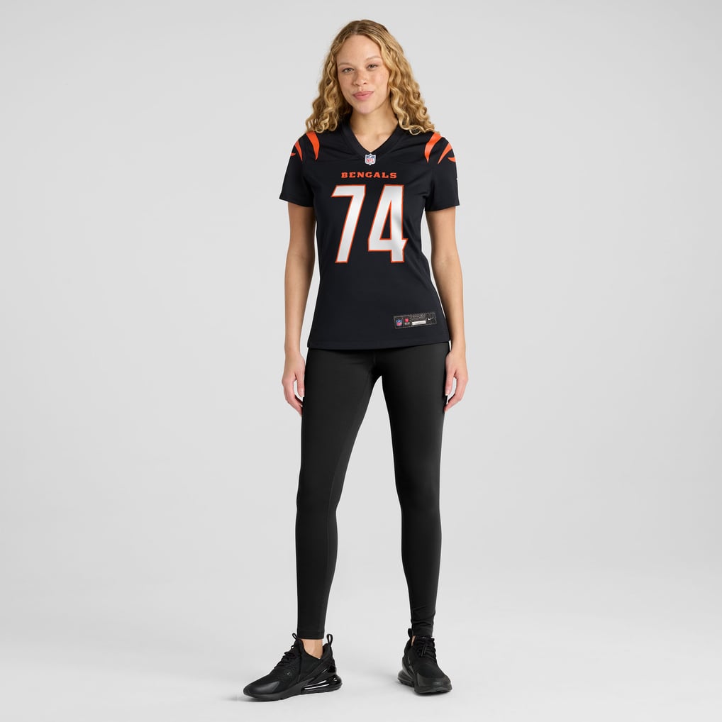 Women's Cincinnati Bengals Jalen Rivers Black Team Game Jersey