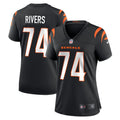 Women's Cincinnati Bengals Jalen Rivers Black Team Game Jersey