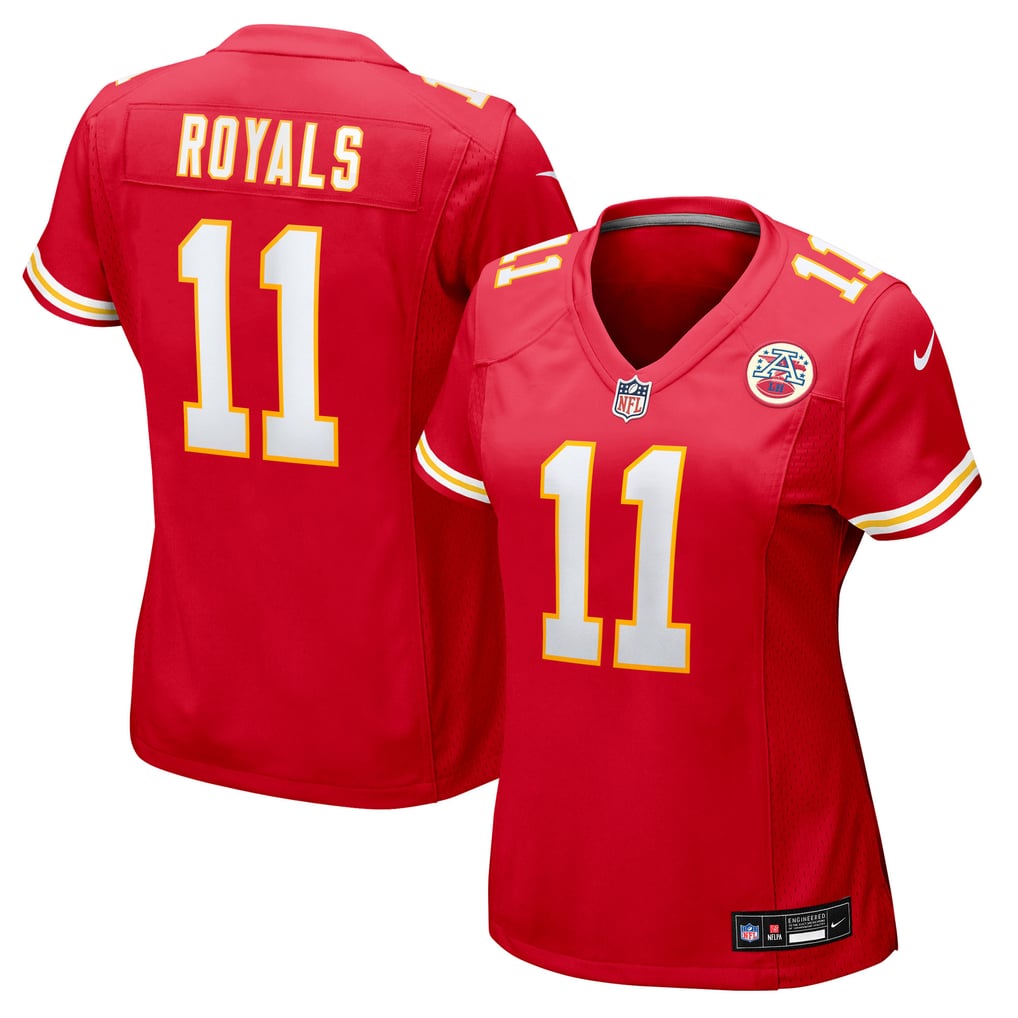 Women's Kansas City Chiefs Jalen Royals Red Team Game Jersey