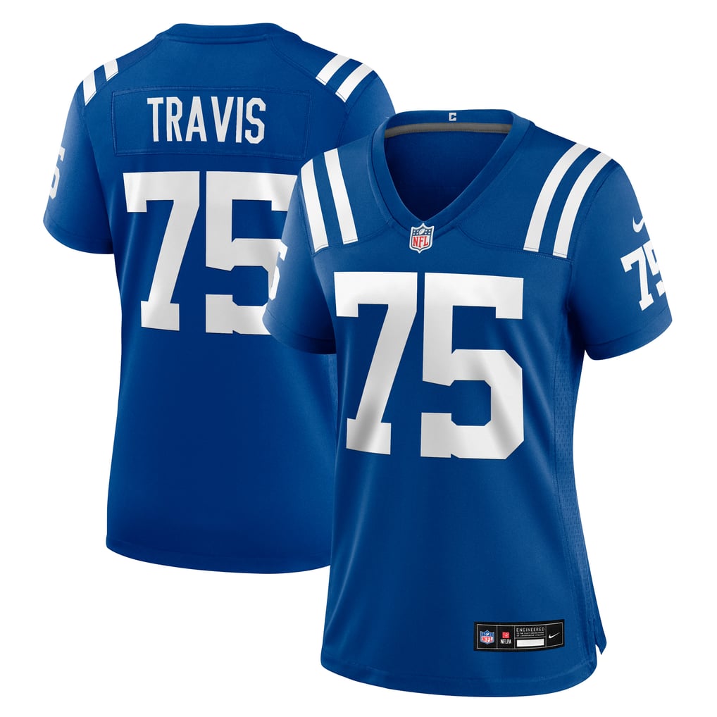 Women's Indianapolis Colts Jalen Travis Royal Team Game Jersey
