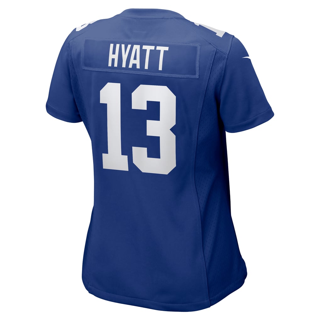 Women's New York Giants Jalin Hyatt Royal Team Game Jersey