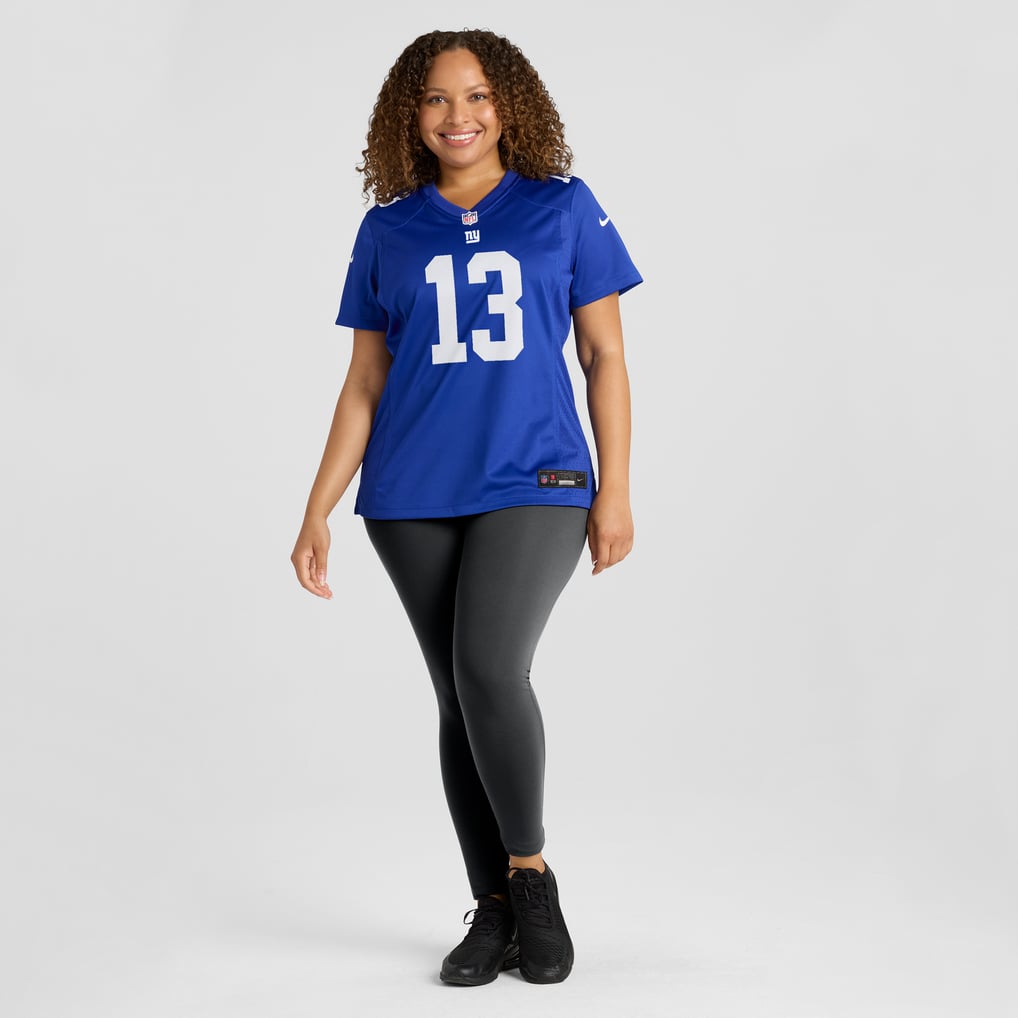 Women's New York Giants Jalin Hyatt Royal Team Game Jersey