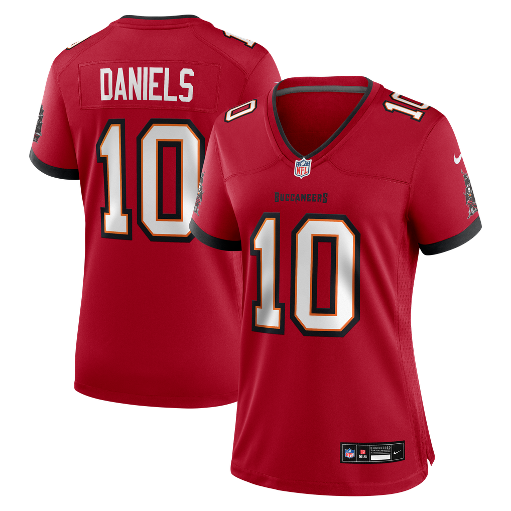 Women's Tampa Bay Buccaneers Jalon Daniels Red Team Game Jersey