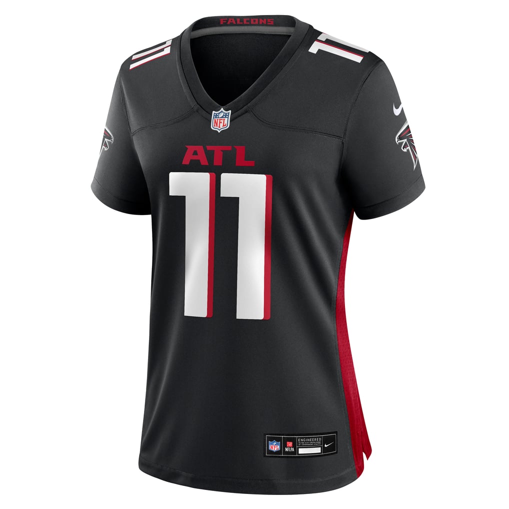 Women's Atlanta Falcons Jalon Walker Black Team Game Jersey