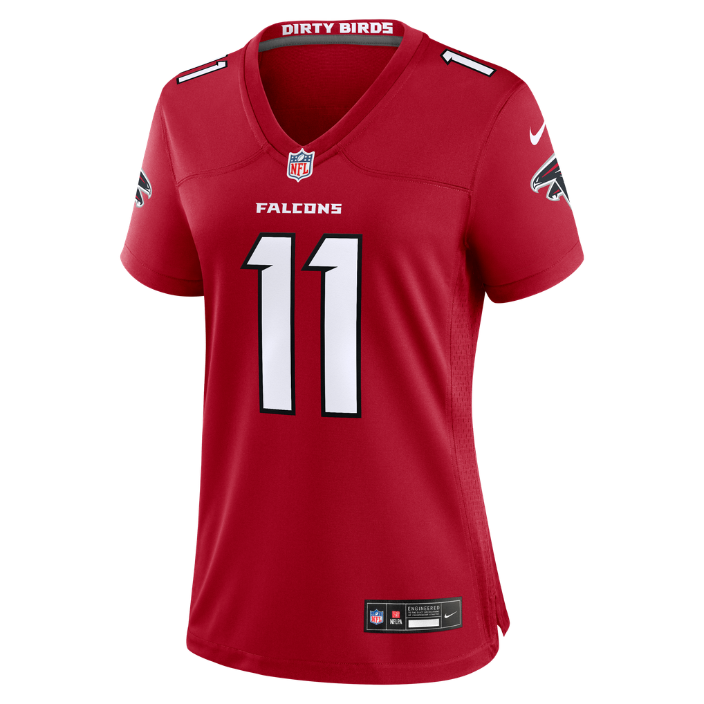 Women's Atlanta Falcons Jalon Walker Red Game Jersey