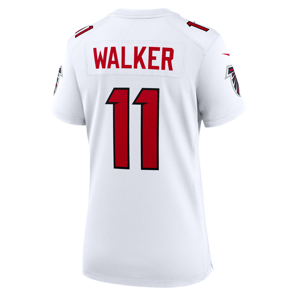 Women's Atlanta Falcons Jalon Walker White Game Jersey