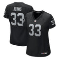 Women's Las Vegas Raiders Jamal Adams Black Team Game Jersey