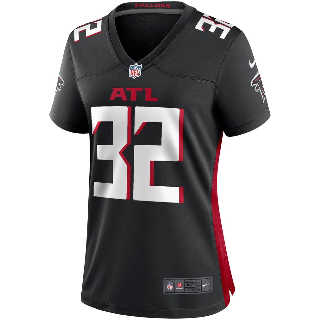 Women's Atlanta Falcons Jamal Anderson Black Game Retired Player Jersey