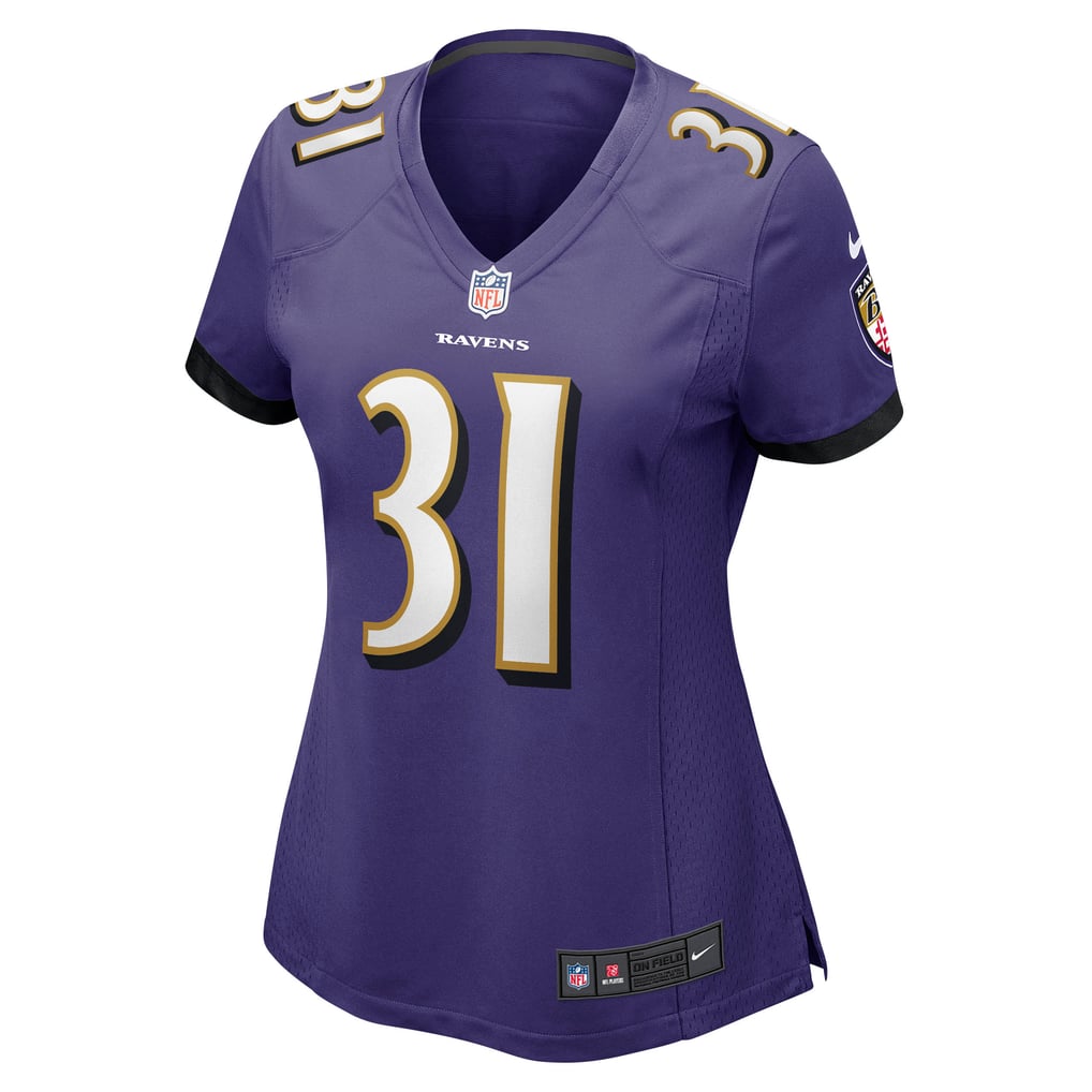 Women's Baltimore Ravens Jamal Lewis Purple Game Retired Player Jersey