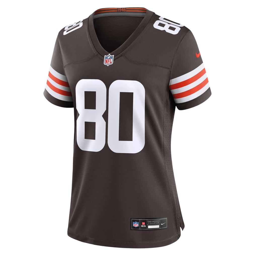 Women's Cleveland Browns Jamari Thrash Brown Game Jersey