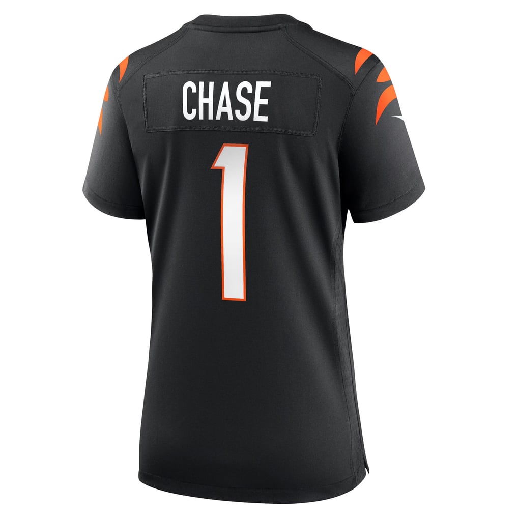 Women's Cincinnati Bengals Ja'Marr Chase Black Game Jersey