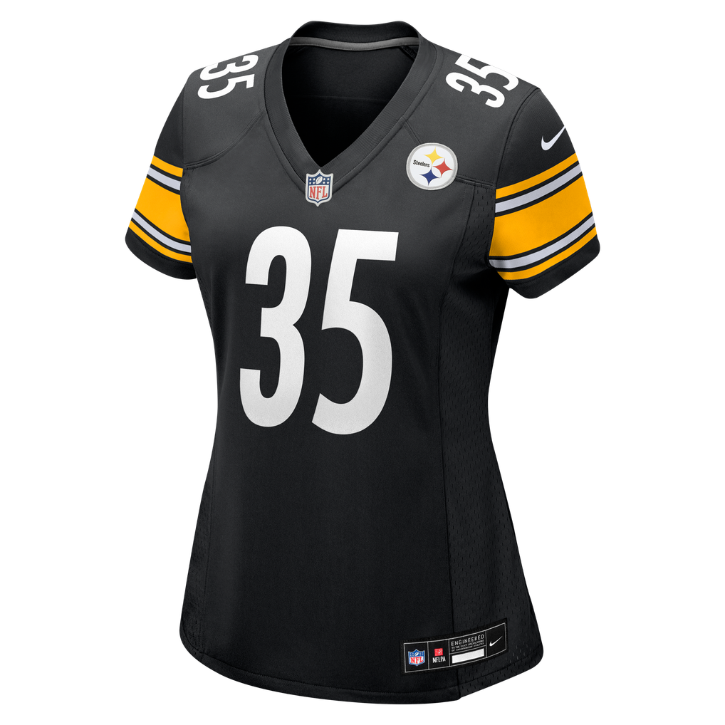 Women's Pittsburgh Steelers Jamel Dean Black Team Game Jersey