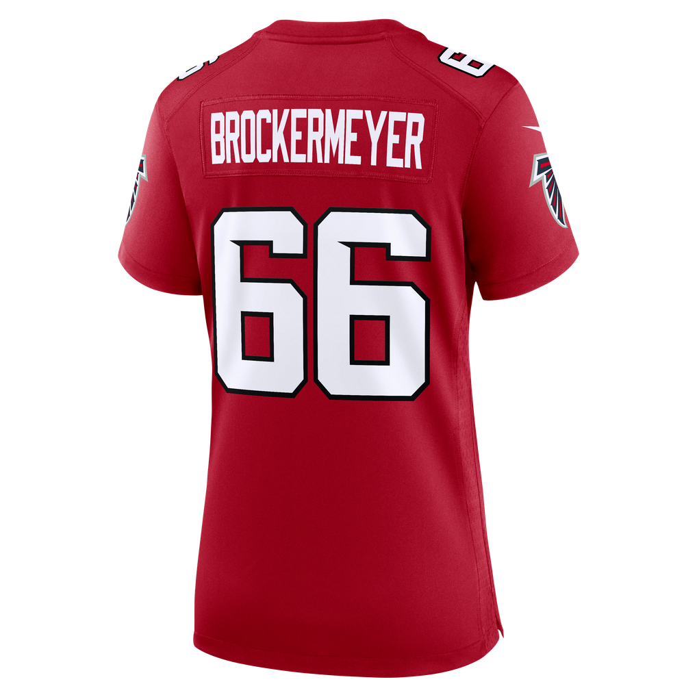 Women's Atlanta Falcons James Brockermeyer Red Team Game Jersey